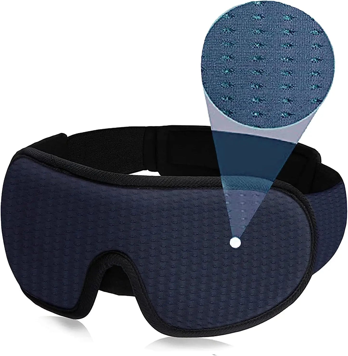 SleepyTime - Plush Contoured Eye Mask for Restful Nights