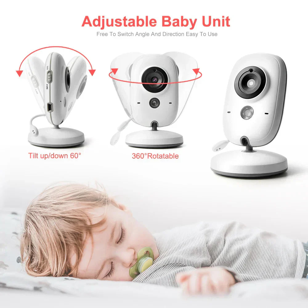 Fesara BabyEye HD Baby Video Monitor for Clear View