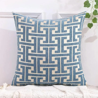 Decorative Stitched Pillow Cover for Home Decor