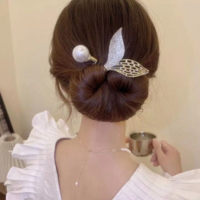 Clear Small Spiral Hair Pins