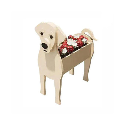 Cute Dog Planter Pot - Fun Pet Flower Container