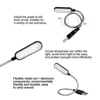 Portable USB LED Emergency Light