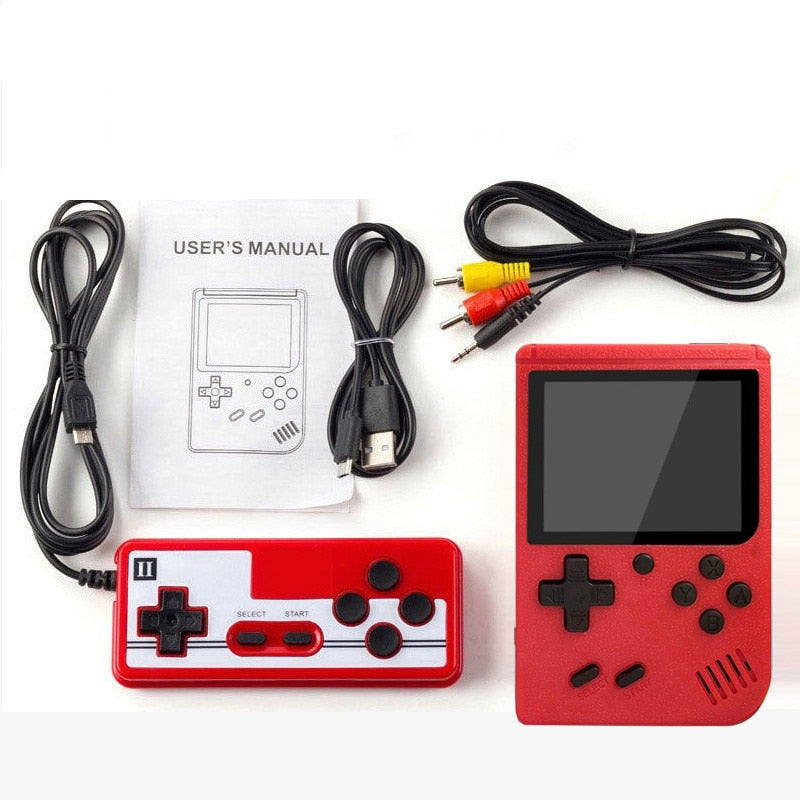 Classic Portable Game Console with 400 Built-In Games