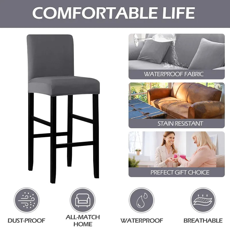 Fesara | Elastic Bar Stool Cover