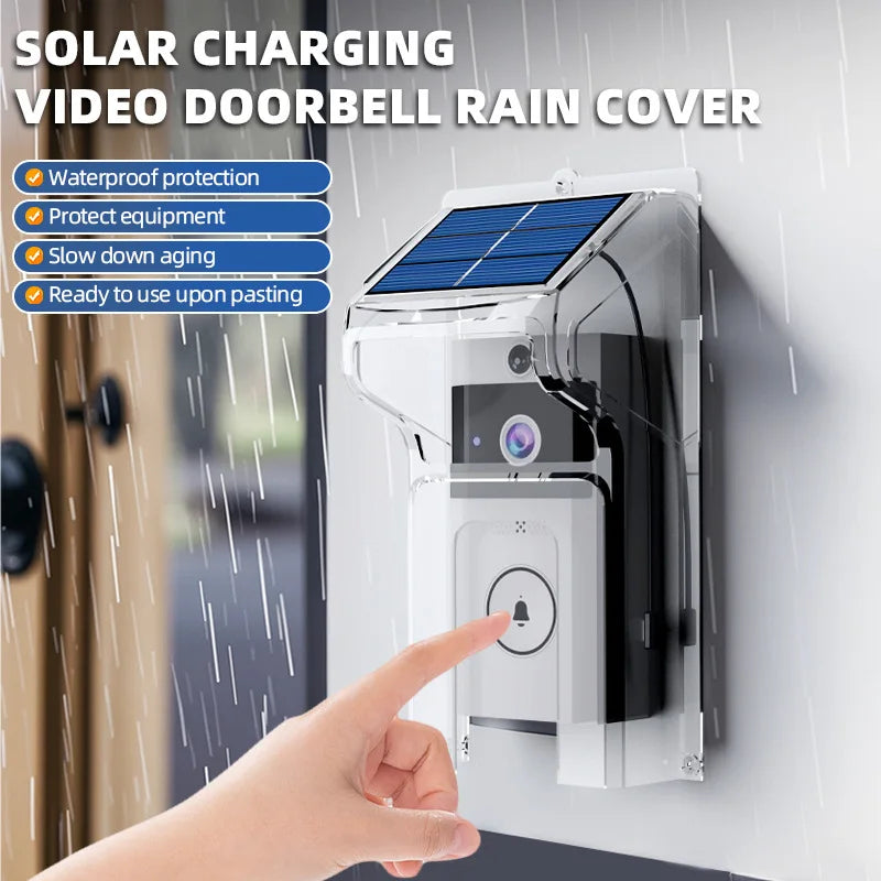 Weatherproof Wireless Solar Video Doorbell Camera