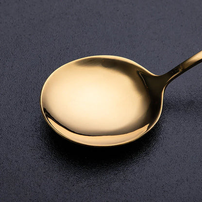 Elegant Premium 24K Gold Flatware Set