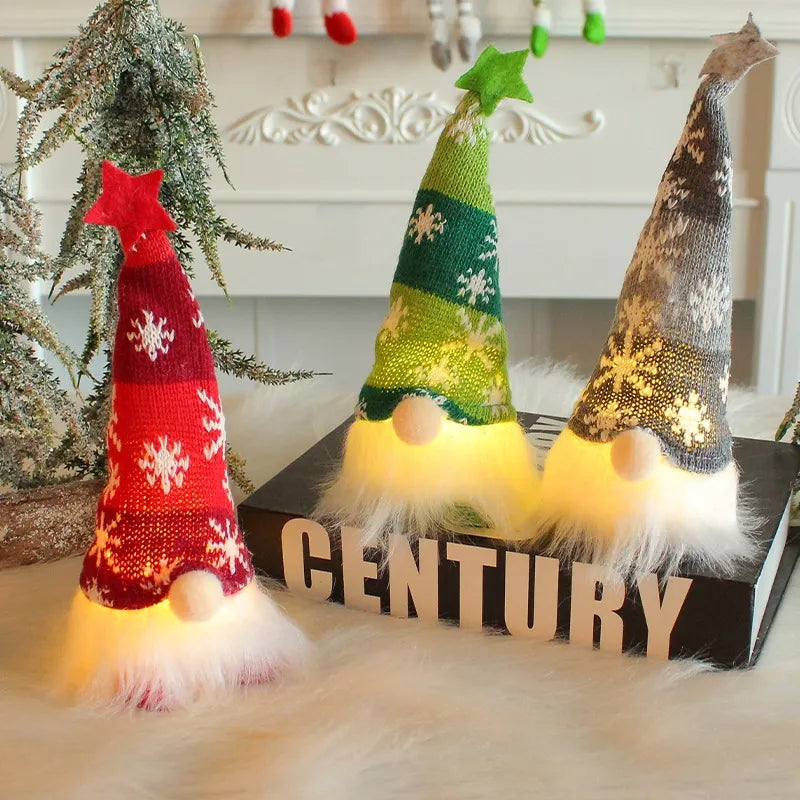 Bright Christmas Figurine Doll