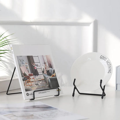 Space-Saving Metal Display Rack