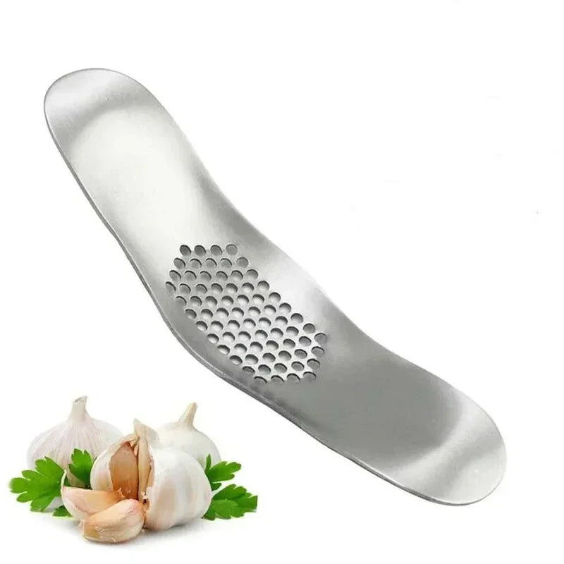 Stainless Steel Easy Squeeze Garlic Press
