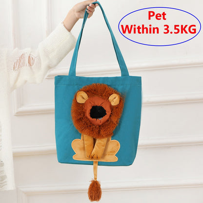 Fesara Cute Pet Travel Tote Bag