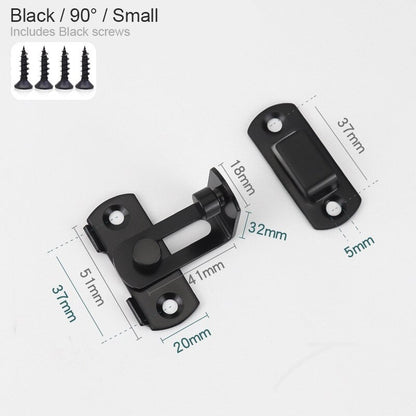 Easy Slide Closet Cabinet Lock