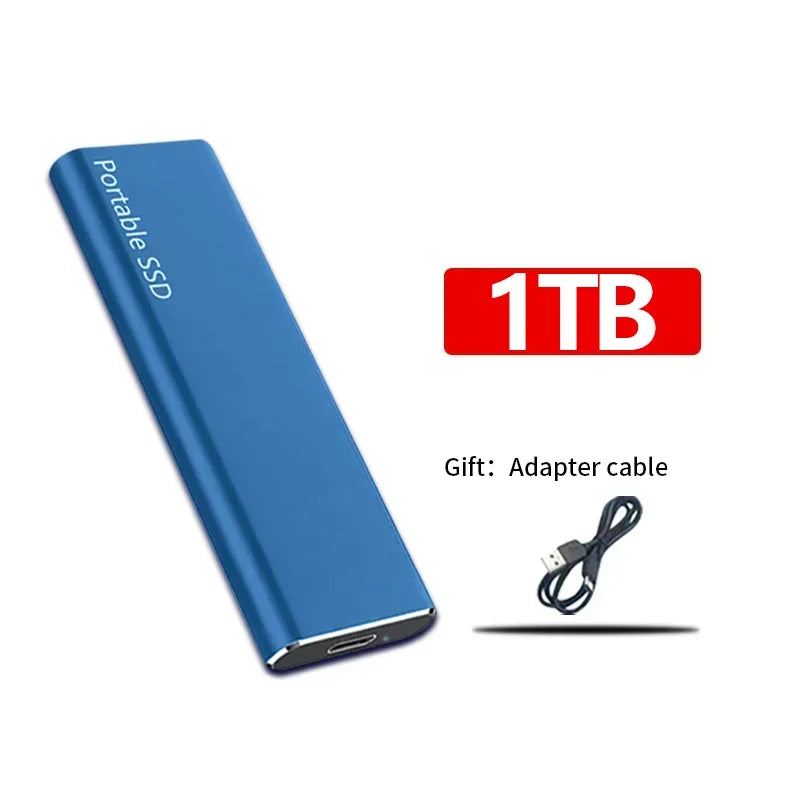 Fast Mobile SSD External Hard Drive for Laptop