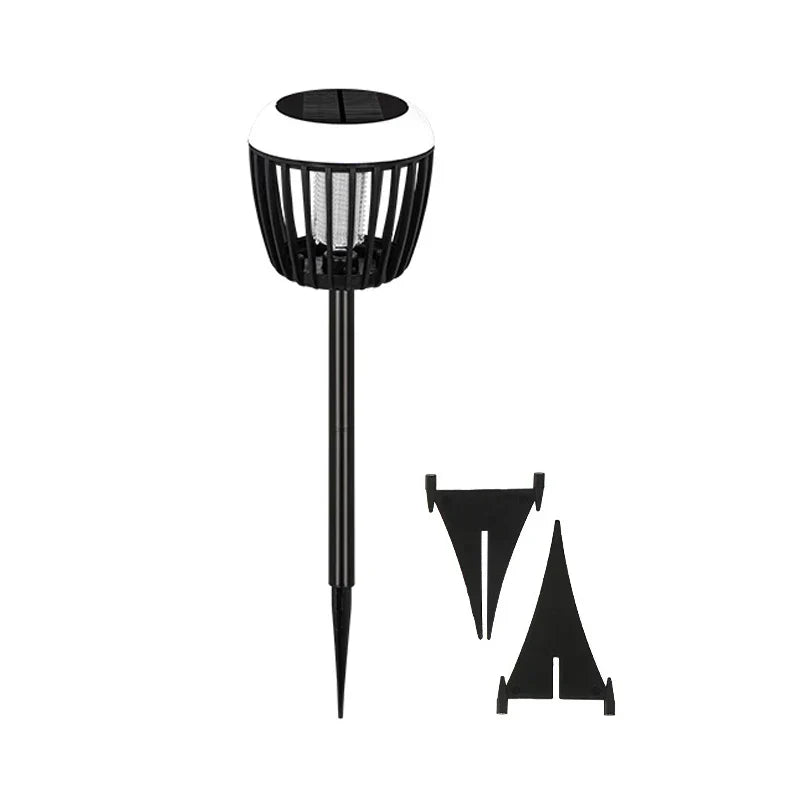 Outdoor Solar Bug Zapper Lamp with UV Light