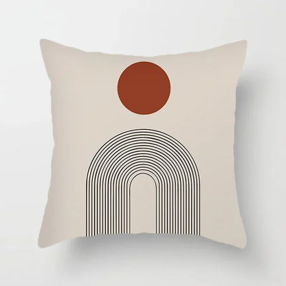 Stylish Geometric Pattern Cushion Cover