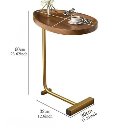 Space Saving Sofa Bedside Table