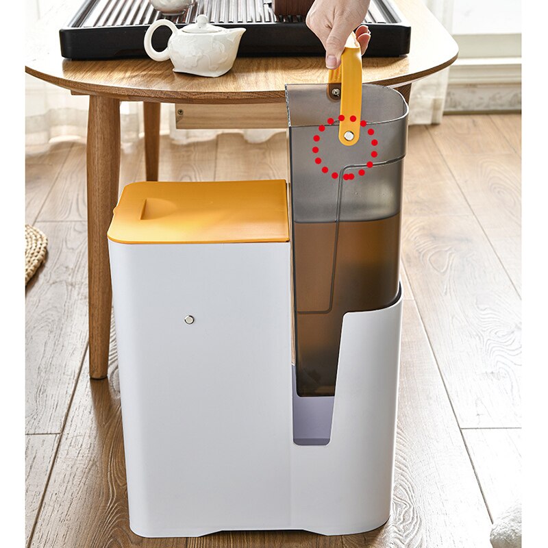 Dual Compartment Indoor Recycling Bin