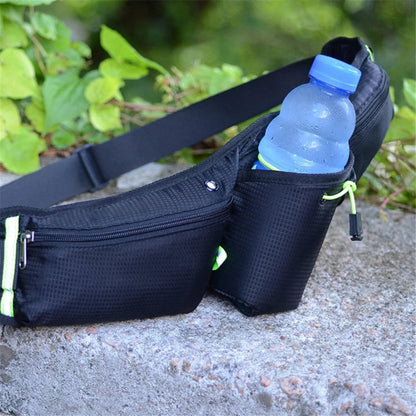 Waterproof Running Waist Pack with Bottle Holder