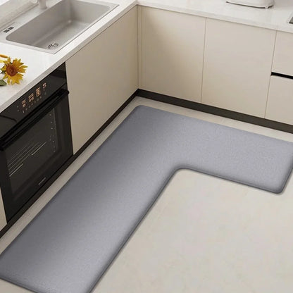 Premium Soft L-Shaped Kitchen Floor Mat