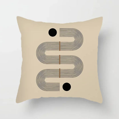 Stylish Geometric Pattern Cushion Cover