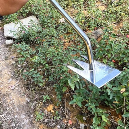 Effective Garden Weed Puller with 3 Prongs Stainless Steel