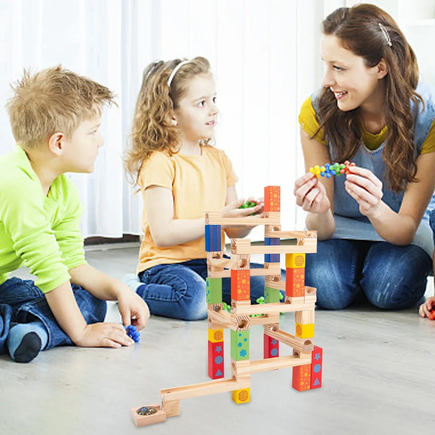 Ultimate Marble Coaster Building Set - Fesara