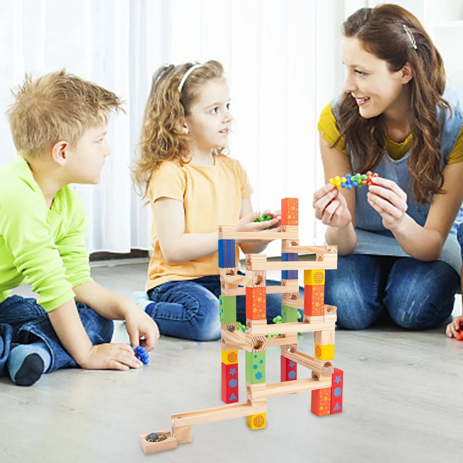 Ultimate Marble Coaster Building Set - Fesara