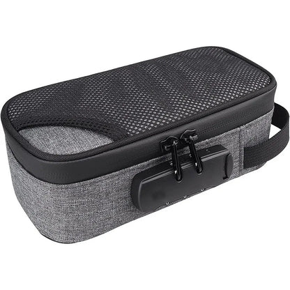 Secure Travel Makeup Case with Combination Lock - Fesara