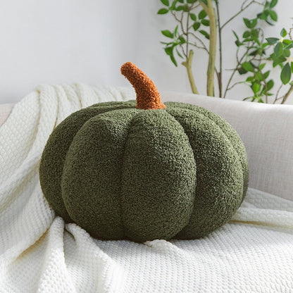 Cozy Orange Autumn Decorative Throw Pillows