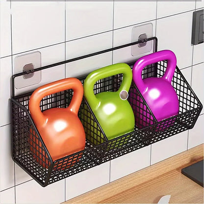 Space Saving 3 Tier Kitchen Storage Rack - Black