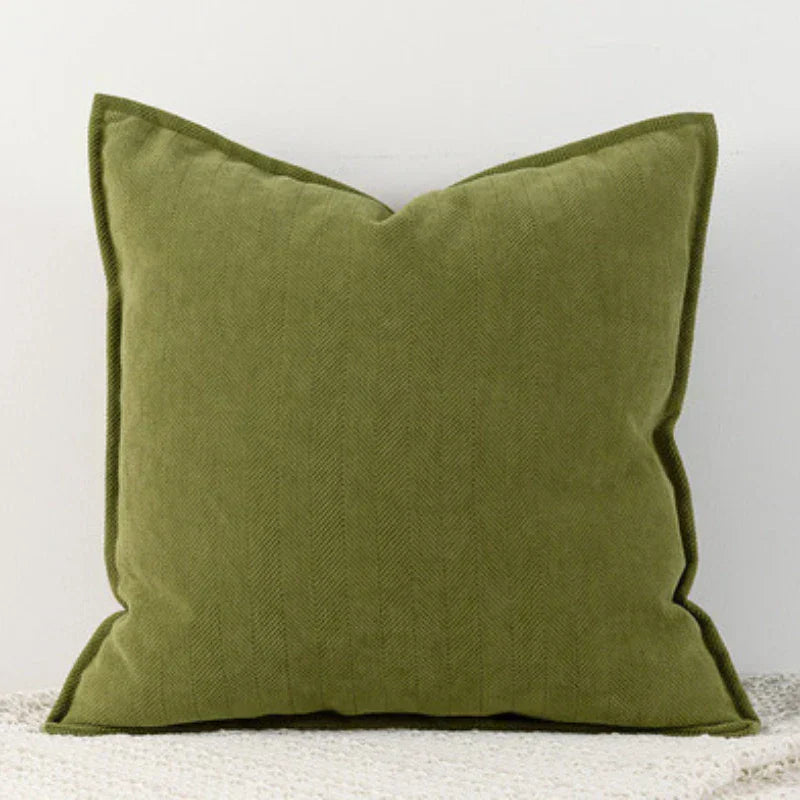 Soft Chenille Cushion Cover for Modern Home Decor