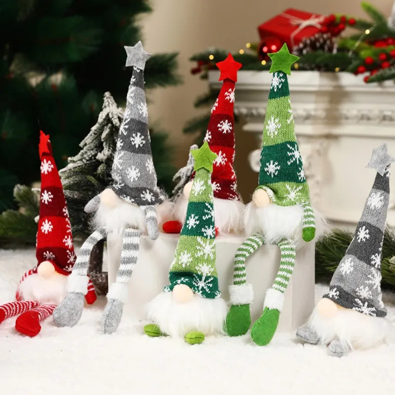 Bright Christmas Figurine Doll