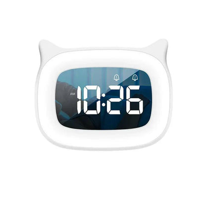 Smart LED Alarm Clock with USB Charging and FM Radio