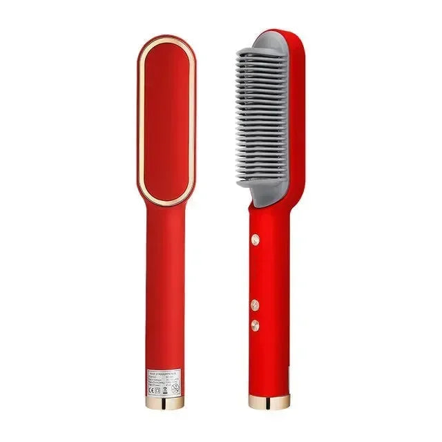 Advanced 3-in-1 Ionic Hair Straightening Comb - Fesara