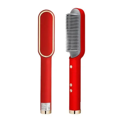 Advanced 3-in-1 Ionic Hair Straightening Comb - Fesara