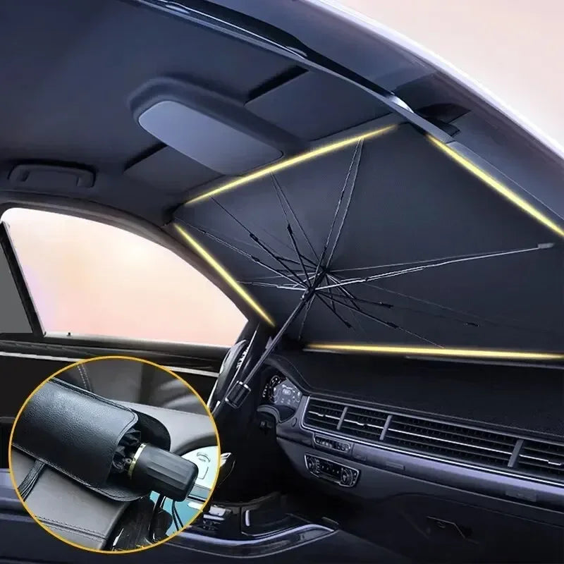 Portable Car Sun Shade Foldable UV Blocker