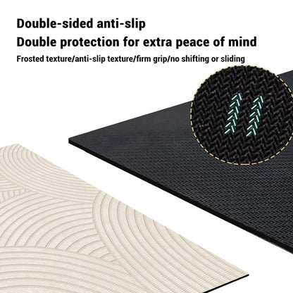Soft Grip Quick Dry Bathroom Mat Non Slip Shower Rug