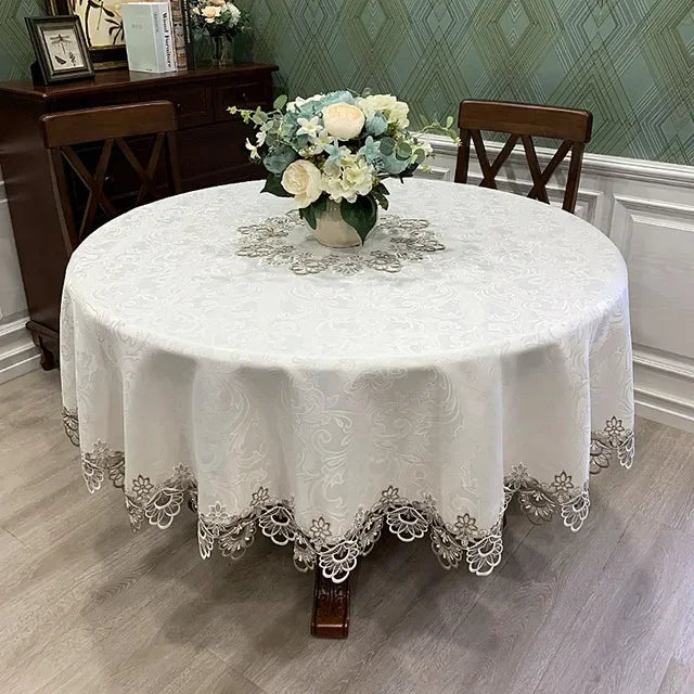 Elegant Lace Dining Table Cover
