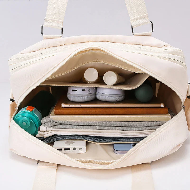 Spacious Expandable Travel Duffel Bag