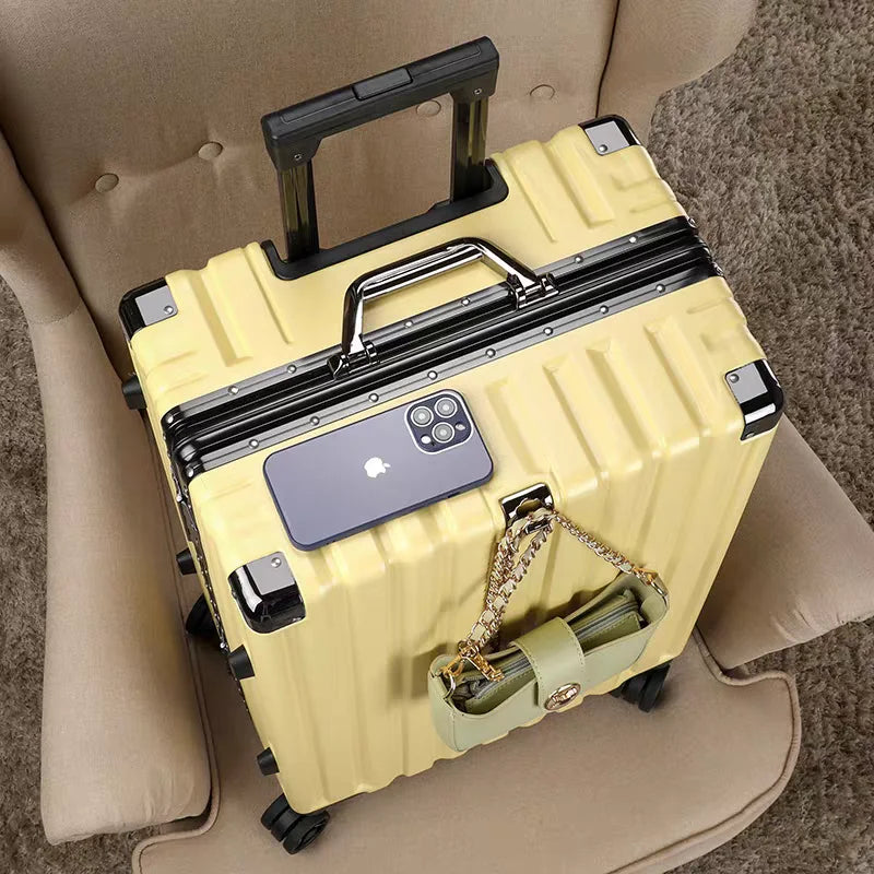 Durable Aluminum Frame Luggage Suitcase