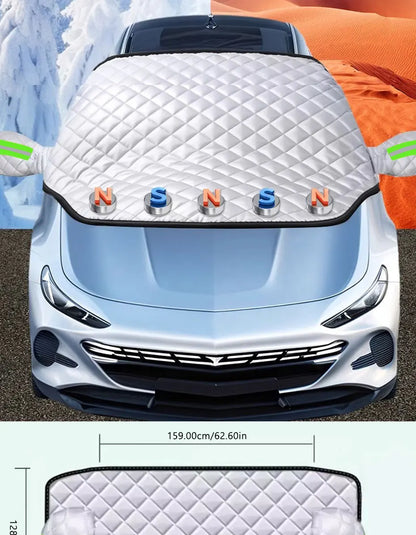 Winter Car Windshield Snow Cover with Magnets