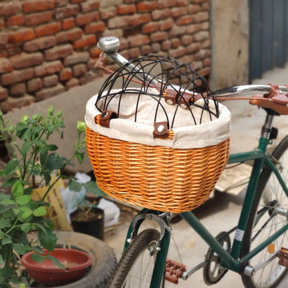 Durable Pet Bike Carrier Basket