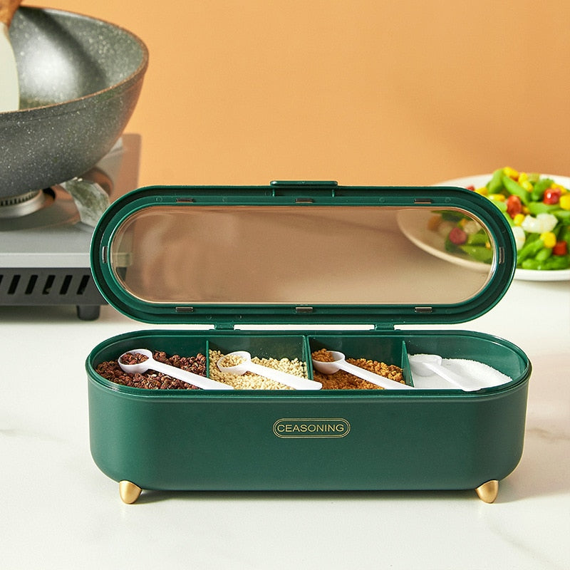 Space Saving Kitchen Spice Storage Container