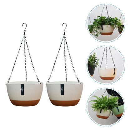 Strong Modern Indoor Hanging Planter Set