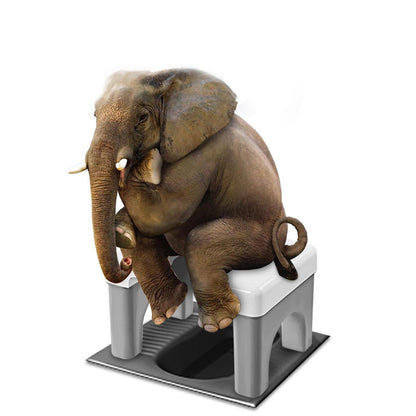 Comfortable Anti-Slip Toilet Step Stool