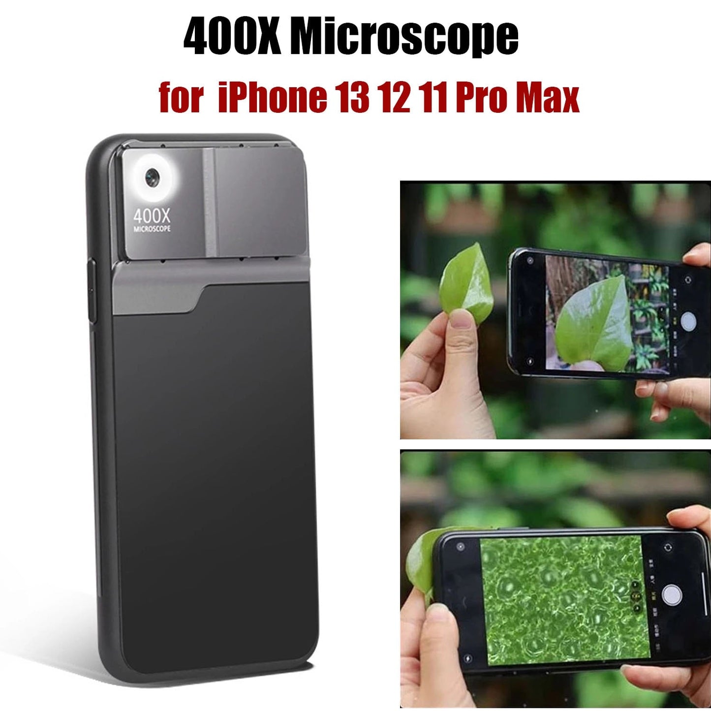 Premium 400x Zoom Mobile Phone Microscope Lens