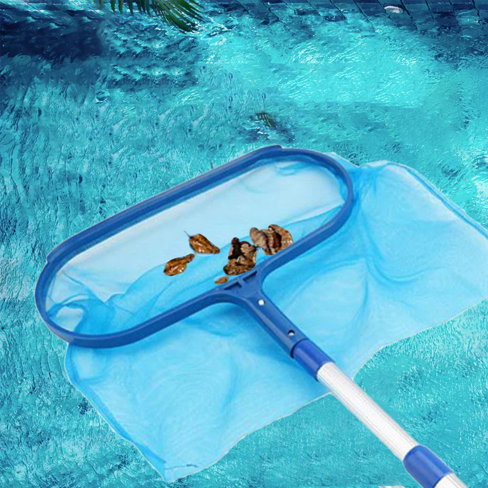 Pool Skimmer with Long Handle and Fine Mesh Net