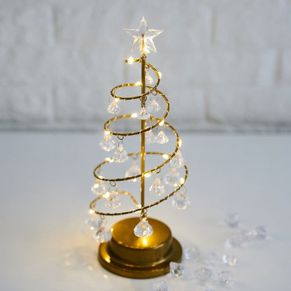 Fesara | Sparkling Tree Glass Lamp Decor
