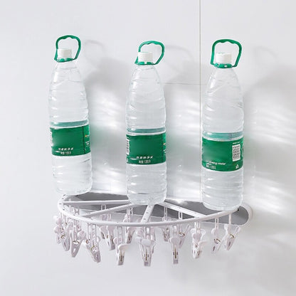 Space-Saving Folding Sock Dryer Rack