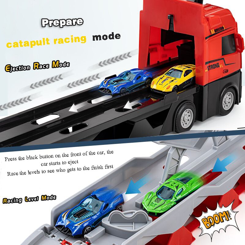 Large Collapsible Car Launch Racing Track