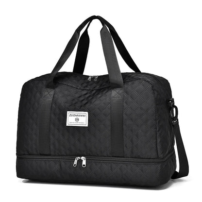 Fesara TravelFlex Lightweight Travel Duffel Bag with Pocket